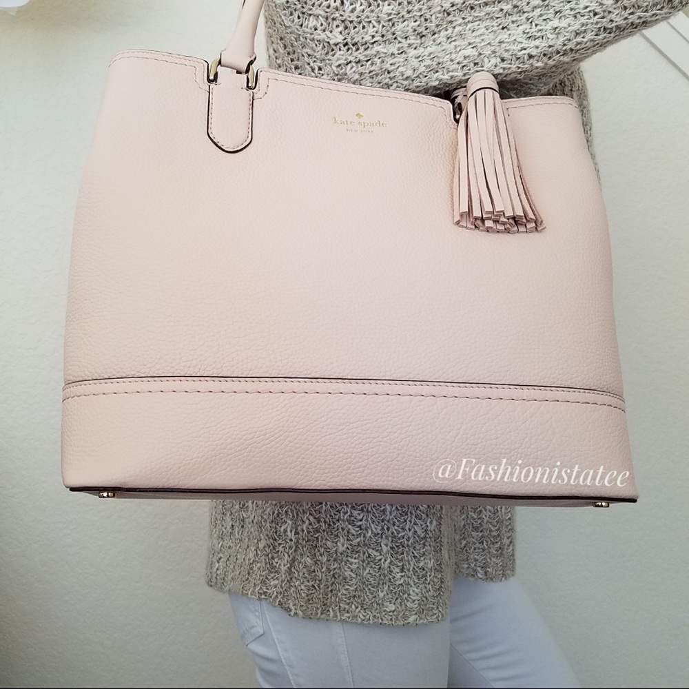 NWT KATE SPADE NY JENNER MCCALL STREET TASSEL BAG - Picture 2 of 7
